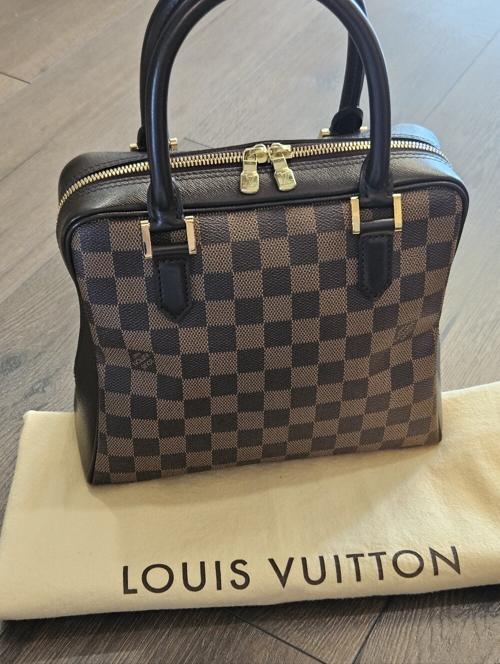 Louis Vuitton Brera N51150 Damier Ebene Vintage Discontinued Handbag